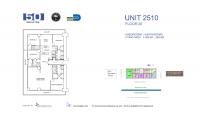 Unit 2510 floor plan